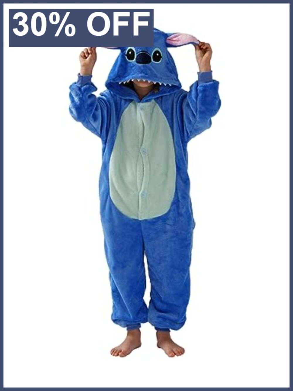 Kids Unisex Flannel Fleece Animal Onesie Pajama Halloween Costume